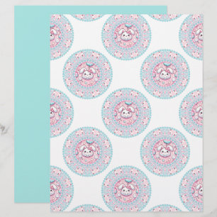 Bonito Pastel Candy Kawaii Cony Bolinhas Mandala