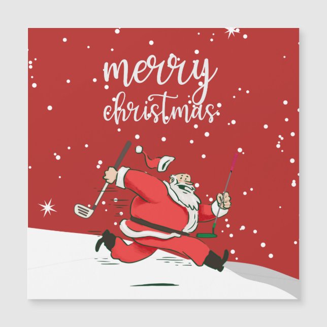 Bonito presente de golfe do Papai Noel para o Feli (Frente)