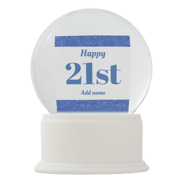 bonito presente personalizado do globo de neve 21  (Frente)