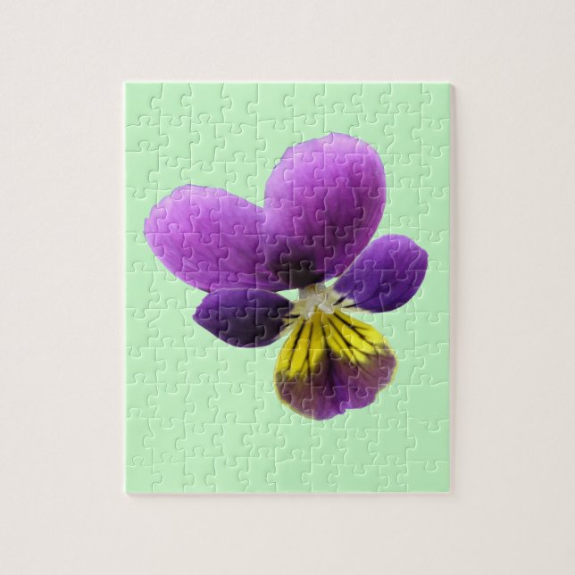 Bonito Quebra-cabeça de Pansy (Vertical)