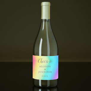 Bonito Rainbow Fade Personalizado Saúde