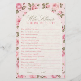 Bonito Rosa Que Conhece O Jogo Do Chá de panela