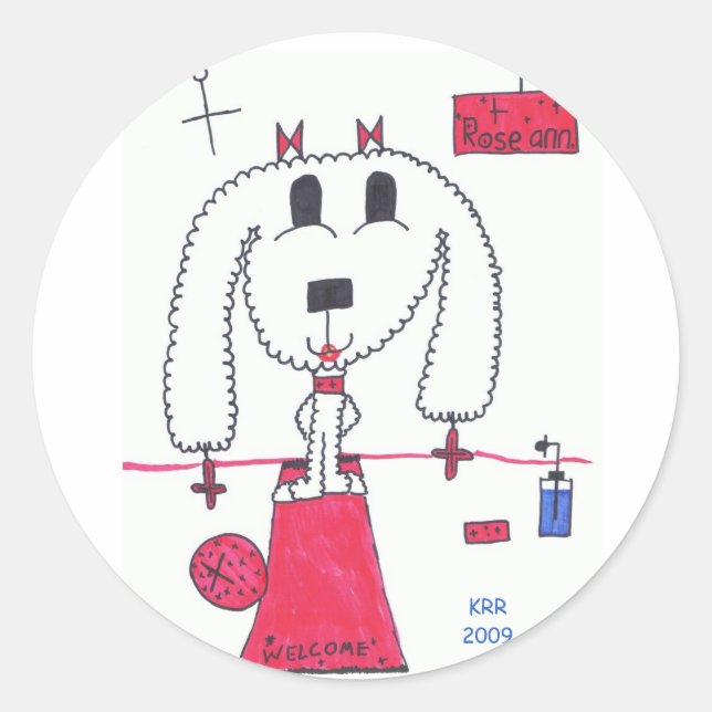 Bonito "Roseann" - autocolantes (Frente)