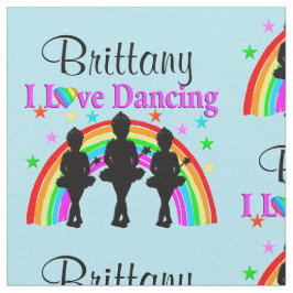 BONITO TECIDO BALLERINA AZUL PERSONALIZADO