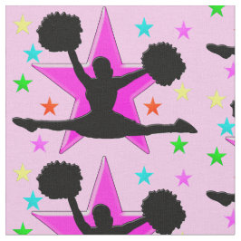 BONITO TECIDO DE CHEERLEADING DE PINCO