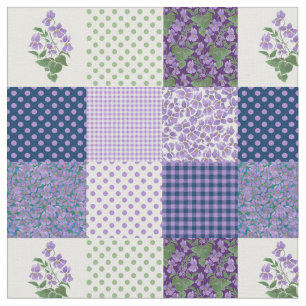 Bonito Tecido de retalhos Mauve Faux