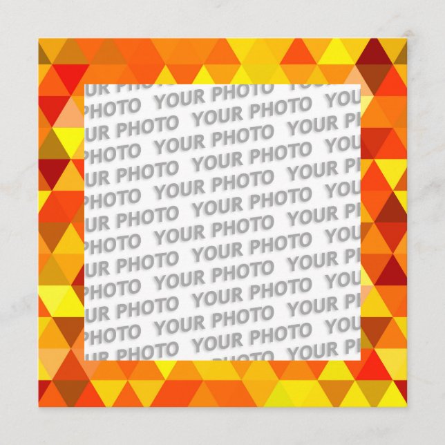 Bonito Triângulo padrão I + suas ideias (Frente)