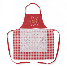 Bonito Vermelho e Branco Gingham Edelweiss