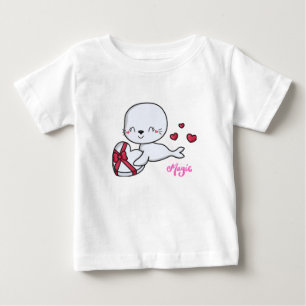 Bonito Whimsy - Adorável Design de Camisa de Bebê