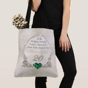 Bonitos sacos de Tote de 20 de Aniversário Person