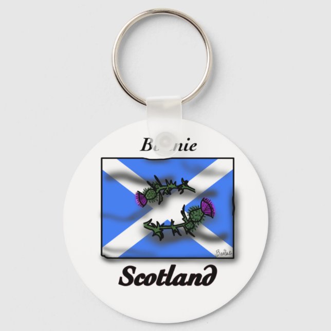 Bonnie Scotland chaveiro (Frente)