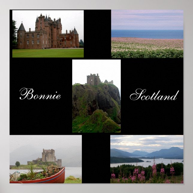 Bonnie Scotland Poster (Frente)