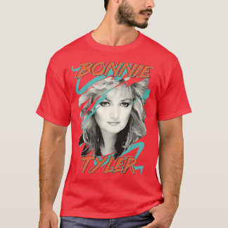 Bonnie Tyler inspira os anos 80 com Camisa Retroat