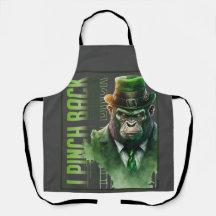 Bono Chimp Gangsta Apron "I Pinch Back"