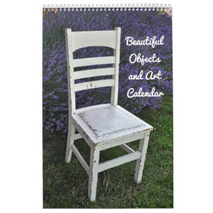 Bons objetos e calendário de arte