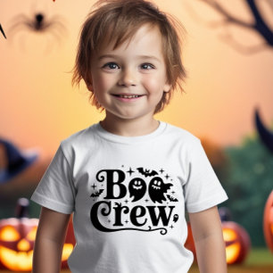 Boo Club Kids - Camisa Dia de as Bruxas engraçado