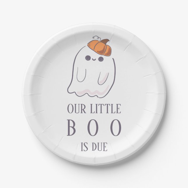 Boo é devido a pratos de abóbora fantasma (Frente)
