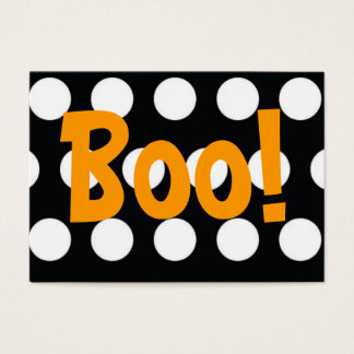 Boo! Etiqueta da barra de tratamento