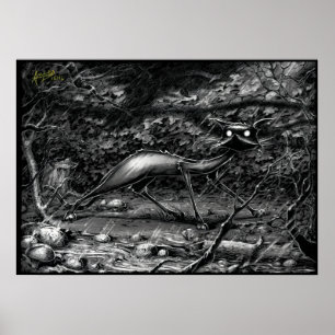 Boo Gatinho capturado num Poster de tempestade rel