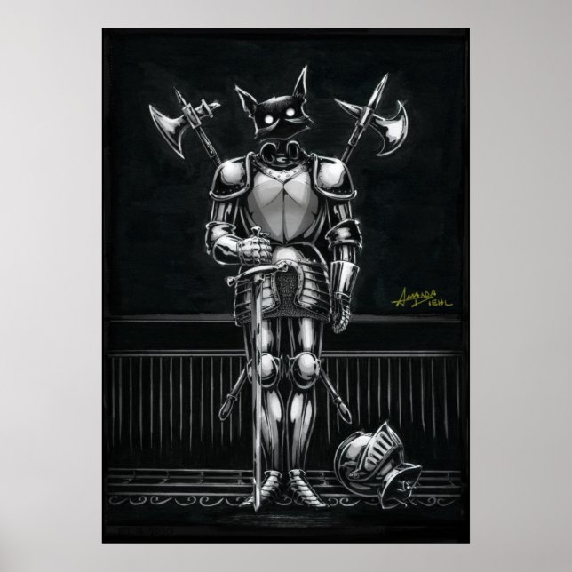 Boo Gatinho em Armor Poster (Frente)