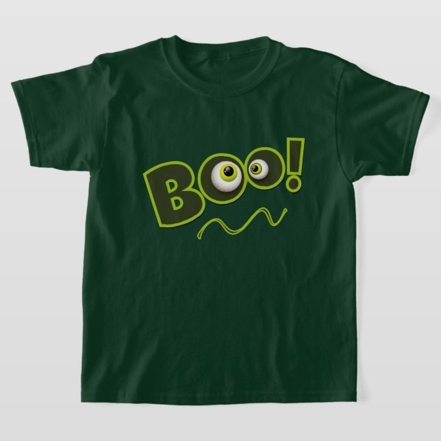 Boo Happy Halloween Costume T-Shirt (Postura )