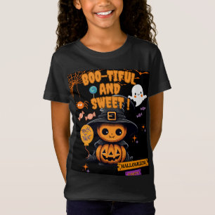 Boo Linda Camisa do Dia das Bruxas   Spooky Pumpki