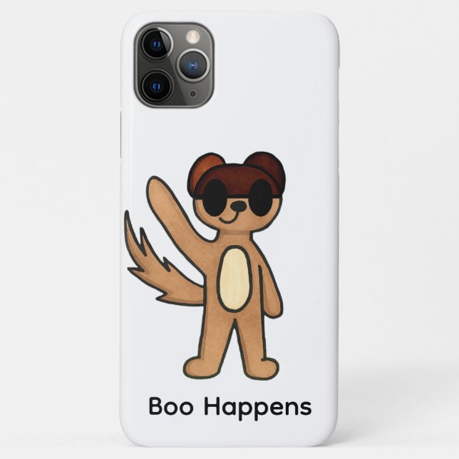 Boo ocorre Apple iPhone 11 pro max capa de telefon (Verso)