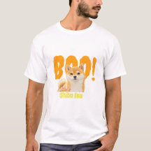 Boo! Shiba Inu | Melhor camiseta para Shiba Inu