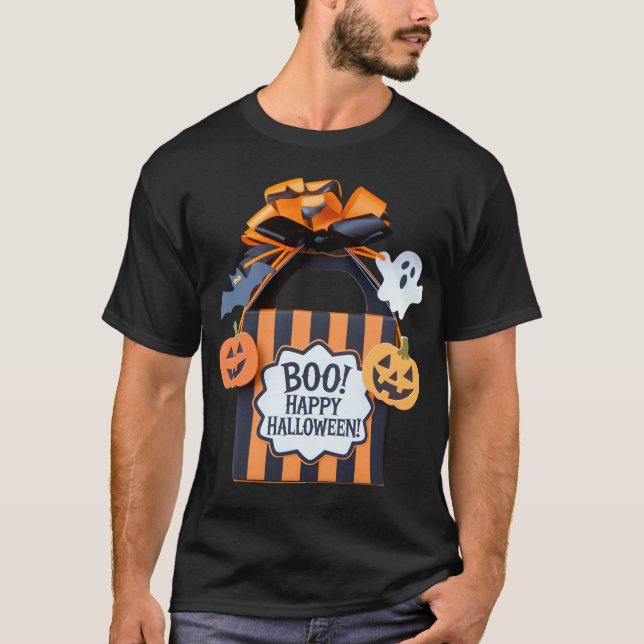 Boo Surprise Halloween - T-Shirt (Frente)