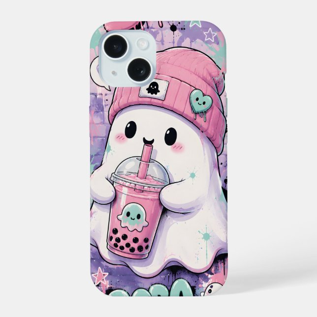 Boo-Tea Kawaii Fantasma | Espírito Bonito de Bubbl (Verso)