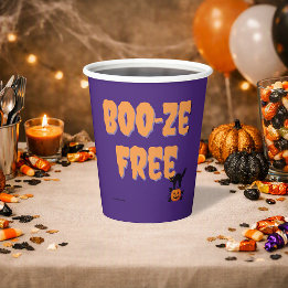 Boo‑ze Free | Festa de Halloween Sóbria