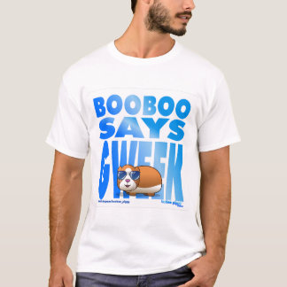 Booboo diz design de camiseta Gweek