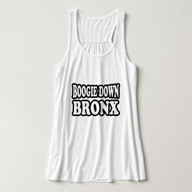 Boogie Down Bronx, NYC Tank Top (Frente do Design)