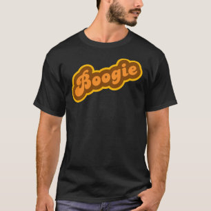 Boogie - Retro 70s - Logotipo Essencial T-Shirt