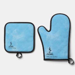 Book Lover Kitchen Oven Mitt