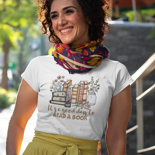 Book Lover T-Shirt (Criador carregado)
