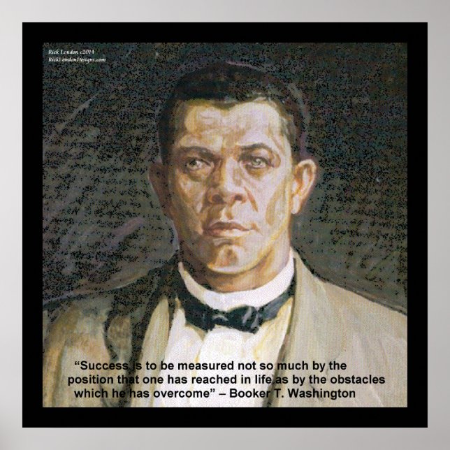 Booker T Washington & Success Cote Poster (Frente)