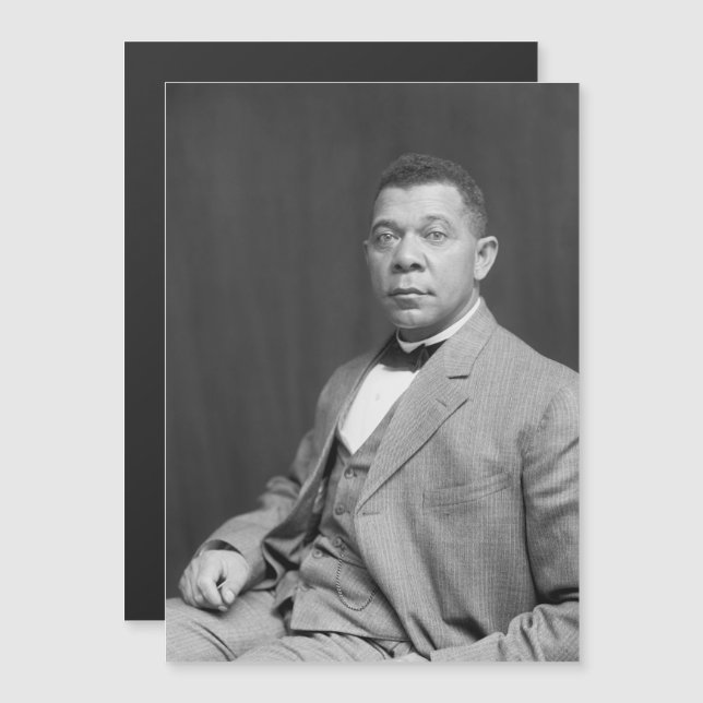 Booker Taliaferro Washington: Educador Negro (Frente/Verso)