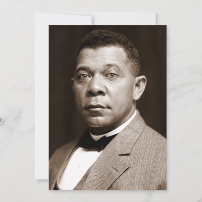 Booker Washington: Educador Afro-Americano (Frente)