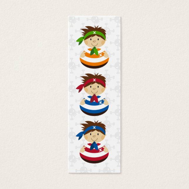 Bookmark Pirate Boy (Frente)
