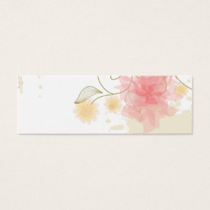 Bookmarker delicado das flores