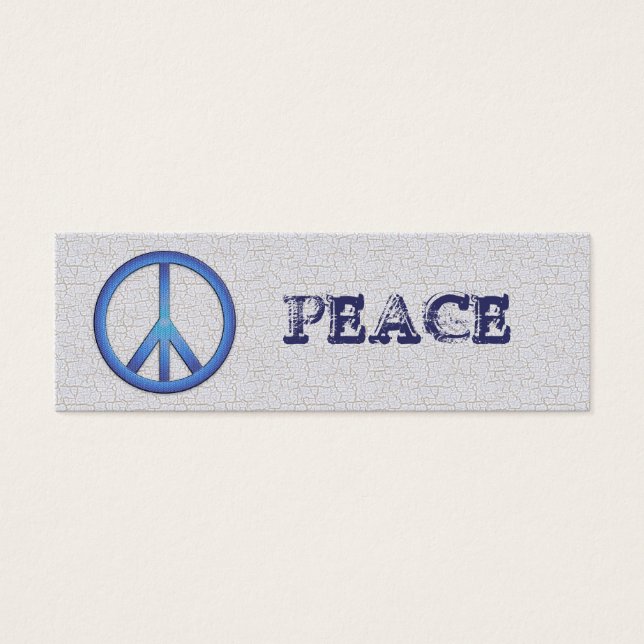 Bookmarks de Paz Azul (Frente)