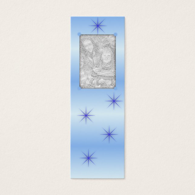 Bookmarks do Sparkle Azul (Frente)