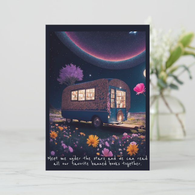 Bookmobile Banido por Magia (Em pé/Frente)