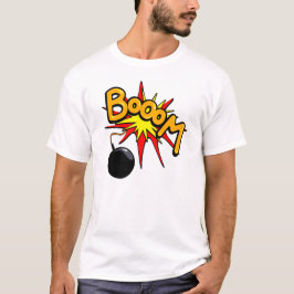 Boom! Camiseta engraçada