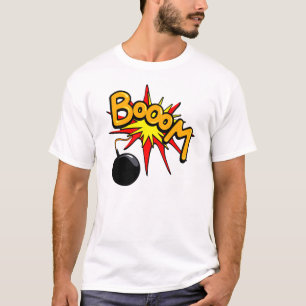 Boom! Camiseta engraçada