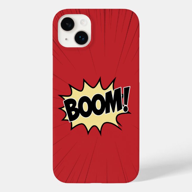 "BOOM!" - Vermelho Negrito (Verso)