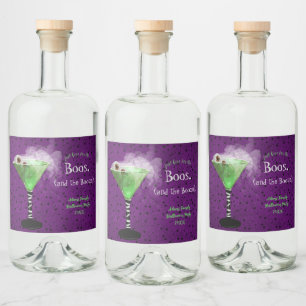 Boos e Booze Adultos Liqu Coquetel do Halloween