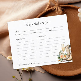 Boot e Cartão de Receita do Chá de panela Ocidenta