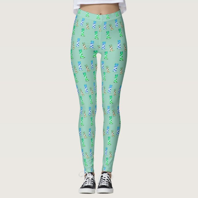 Boot Scoot Leggings (Green) (Frente)